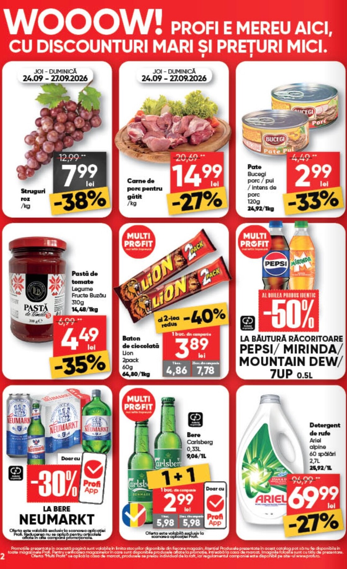 profi - Brosura PROFI Loco valabilă de la joi 24.09.2026 până la miercuri 30.09.2026 - page: 2
