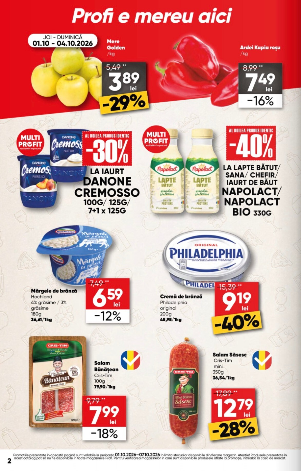 profi - Brosura PROFI Go valabilă de la joi 01.10.2026 până la miercuri 07.10.2026 - page: 2