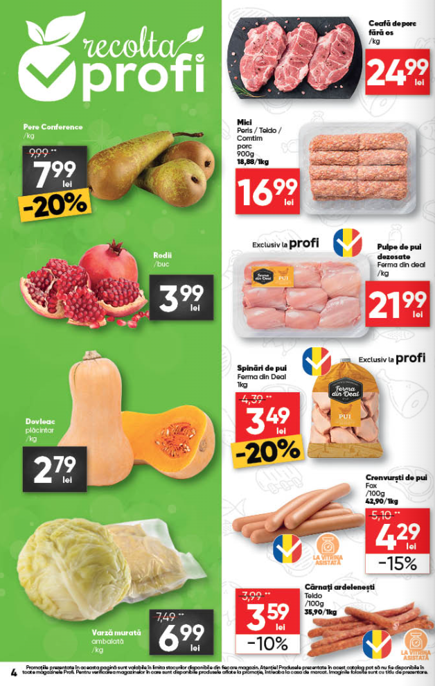 profi - Brosura PROFI Loco valabilă de la joi 08.10.2026 până la miercuri 14.10.2026 - page: 4