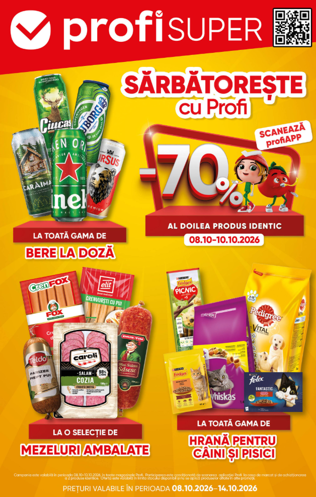 profi - Brosura PROFI Super valabilă de la joi 08.10.2026 până la miercuri 14.10.2026
