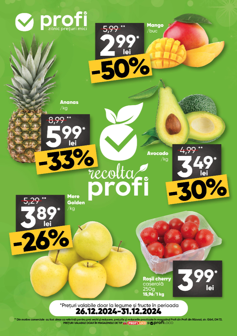 profi - Catalog PROFI Loco - Fresh Saptamana valabil din 26.12. - 31.12.