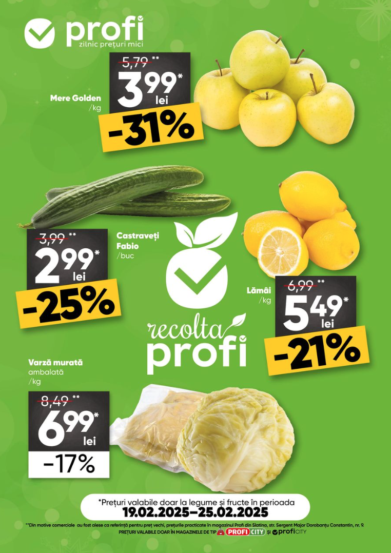 profi - Catalog PROFI City - Fresh Saptamana valabil din 19.02. - 25.02.