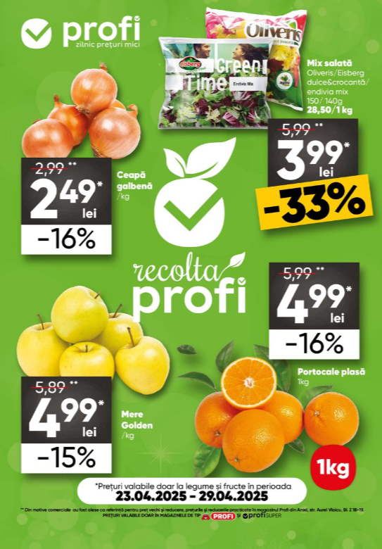 profi - Catalog PROFI Fresh Magazine valabil din 23.04. - 29.04.