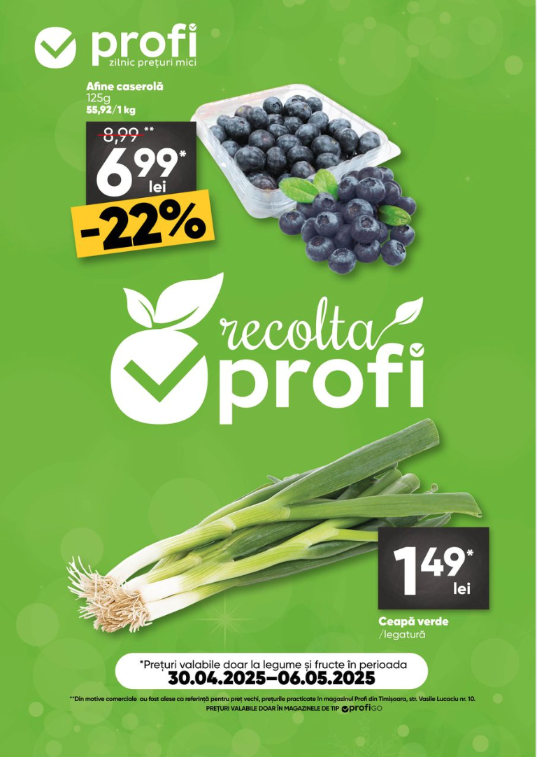 profi - Catalog PROFI Go - Fresh Saptamana valabil din 30.04. - 06.05.