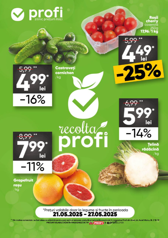 profi - Catalog PROFI Fresh Magazine valabil din 21.05. - 27.05.