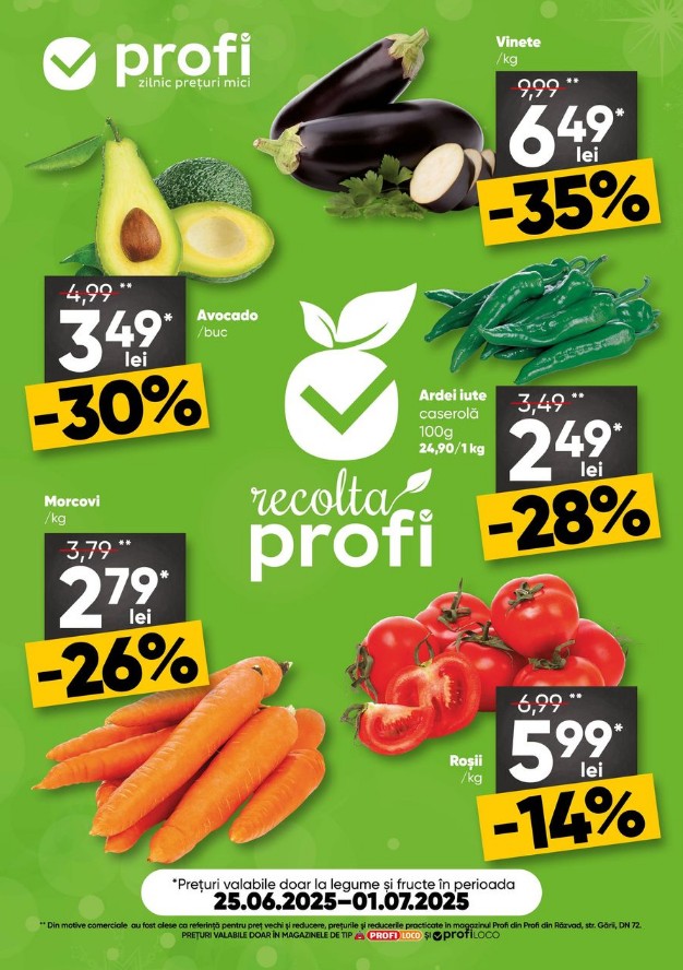 profi - Catalog PROFI - Fresh valabil din 25.06. până pe 01.07.