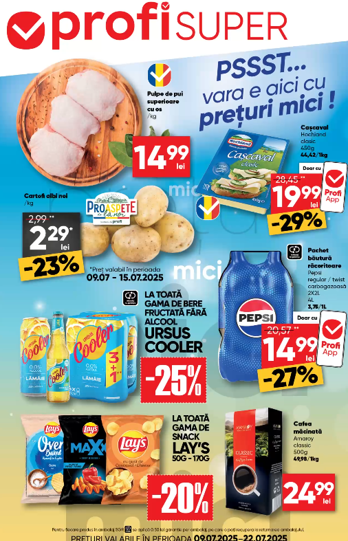 profi - Catalog PROFI Super valabil din 09.07. până pe 22.07.