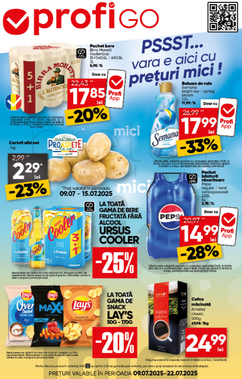 profi - Catalog PROFI Go valabil din 09.07. până pe 22.07. - page: 1