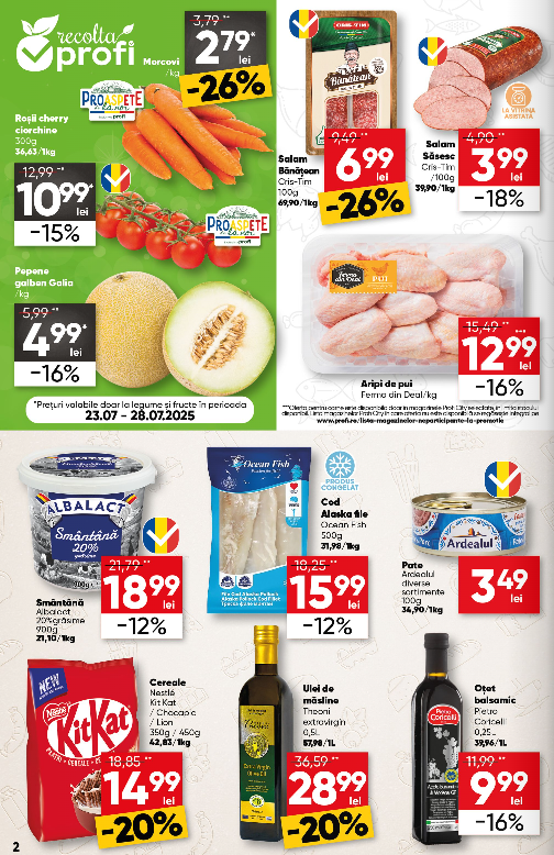 profi - Catalog PROFI City valabil din 23.07. până pe 05.08. - page: 2