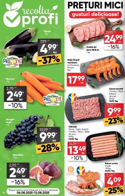profi - Catalog PROFI Super valabil din 06.08. până pe 19.08. - page: 4