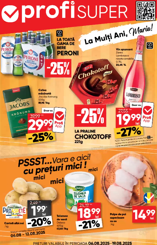 profi - Catalog PROFI Super valabil din 06.08. până pe 19.08.