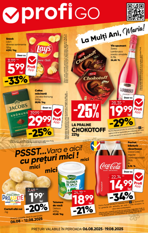 profi - Catalog PROFI Go valabil din 06.08. până pe 19.08.