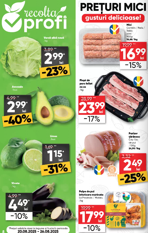 profi - Catalog PROFI Super online – oferte valabile din 20.08. - page: 8