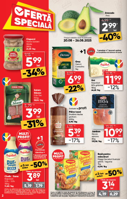 profi - Catalog PROFI Go online – oferte valabile din 20.08. - page: 2