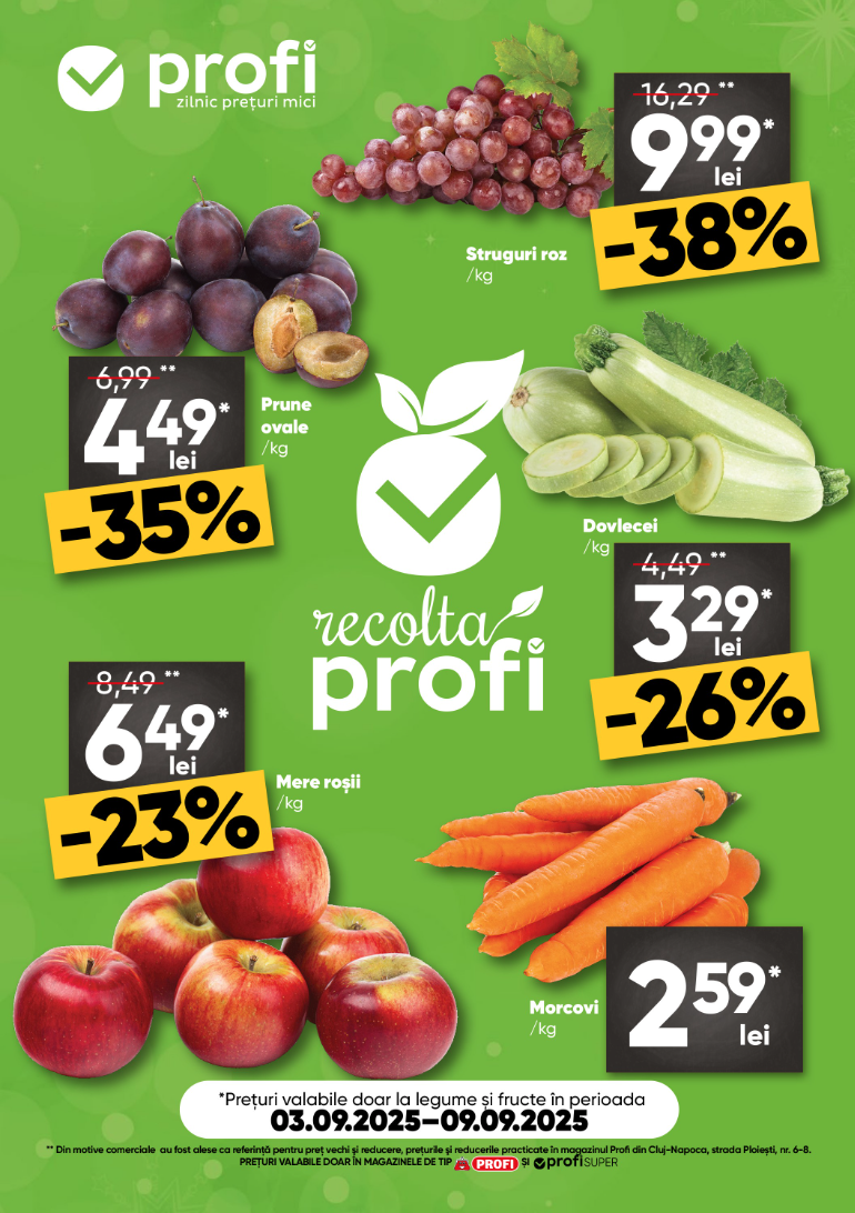 profi - Catalog PROFI Super - Fresh Saptamana online – oferte valabile din 03.09.