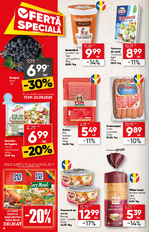 profi - Catalog PROFI Go online – oferte valabile din 17.09. - page: 4
