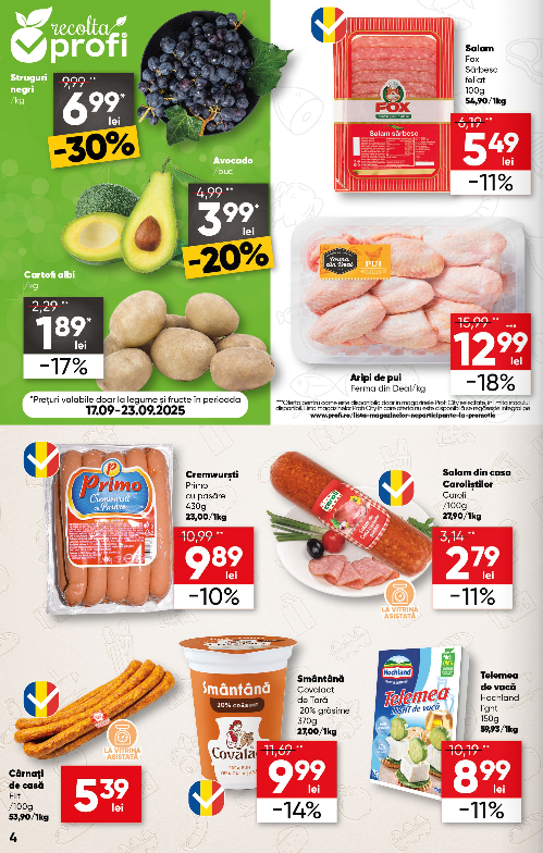 profi - Catalog PROFI City online – oferte valabile din 17.09. - page: 4