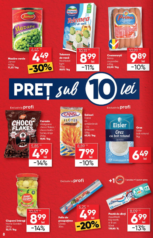 profi - Catalog PROFI Super online – oferte valabile din 17.09. - page: 8
