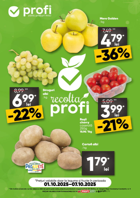 profi - Catalog PROFI City Fresh Magazine online – oferte valabile din 01.10.
