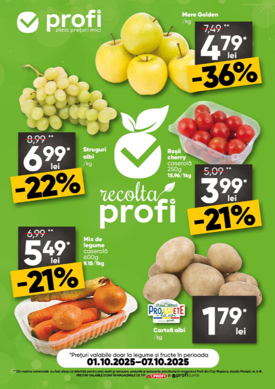 profi - Catalog PROFI Super Fresh Magazine online – oferte valabile din 01.10.
