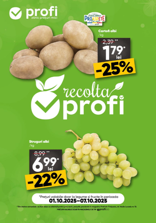 profi - Catalog PROFI Go Fresh Magazine online – oferte valabile din 01.10.