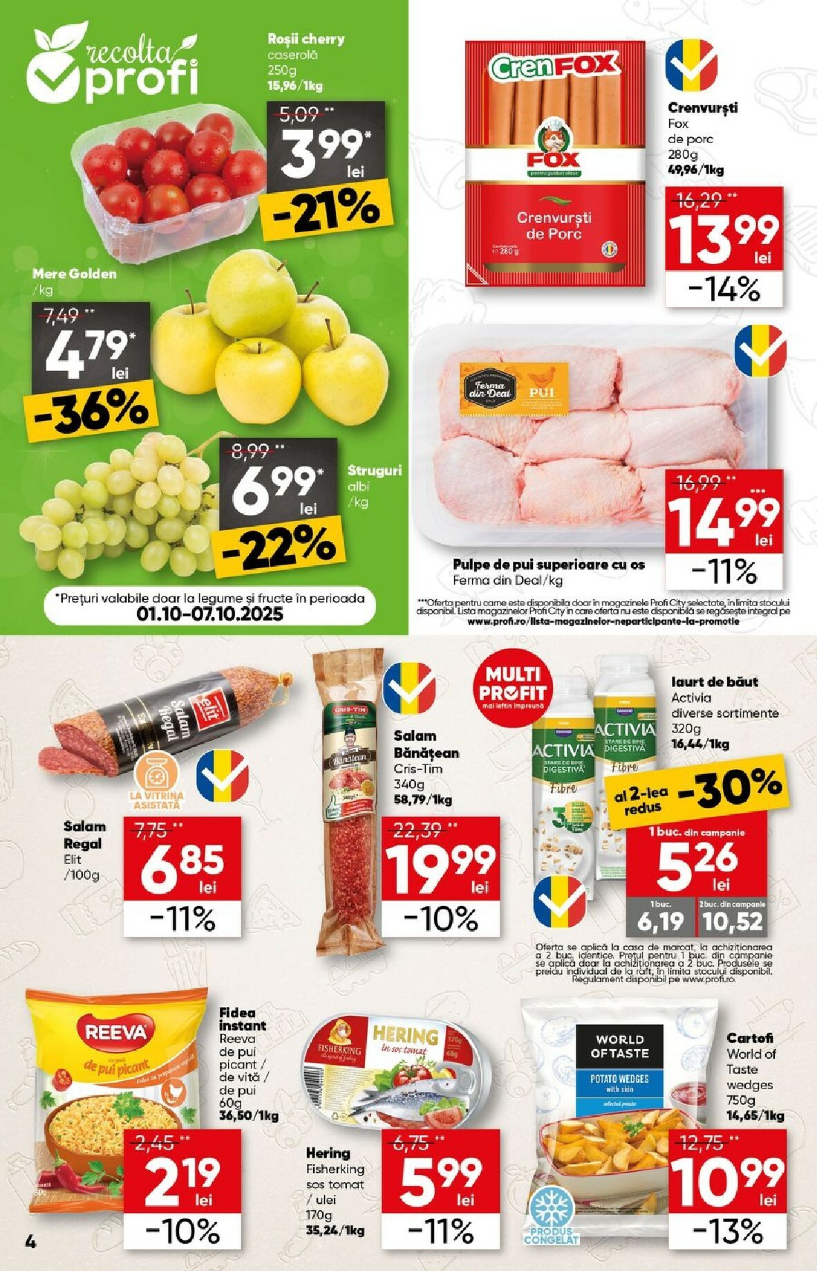 profi - Catalog PROFI City online – oferte valabile din 01.10. - page: 4