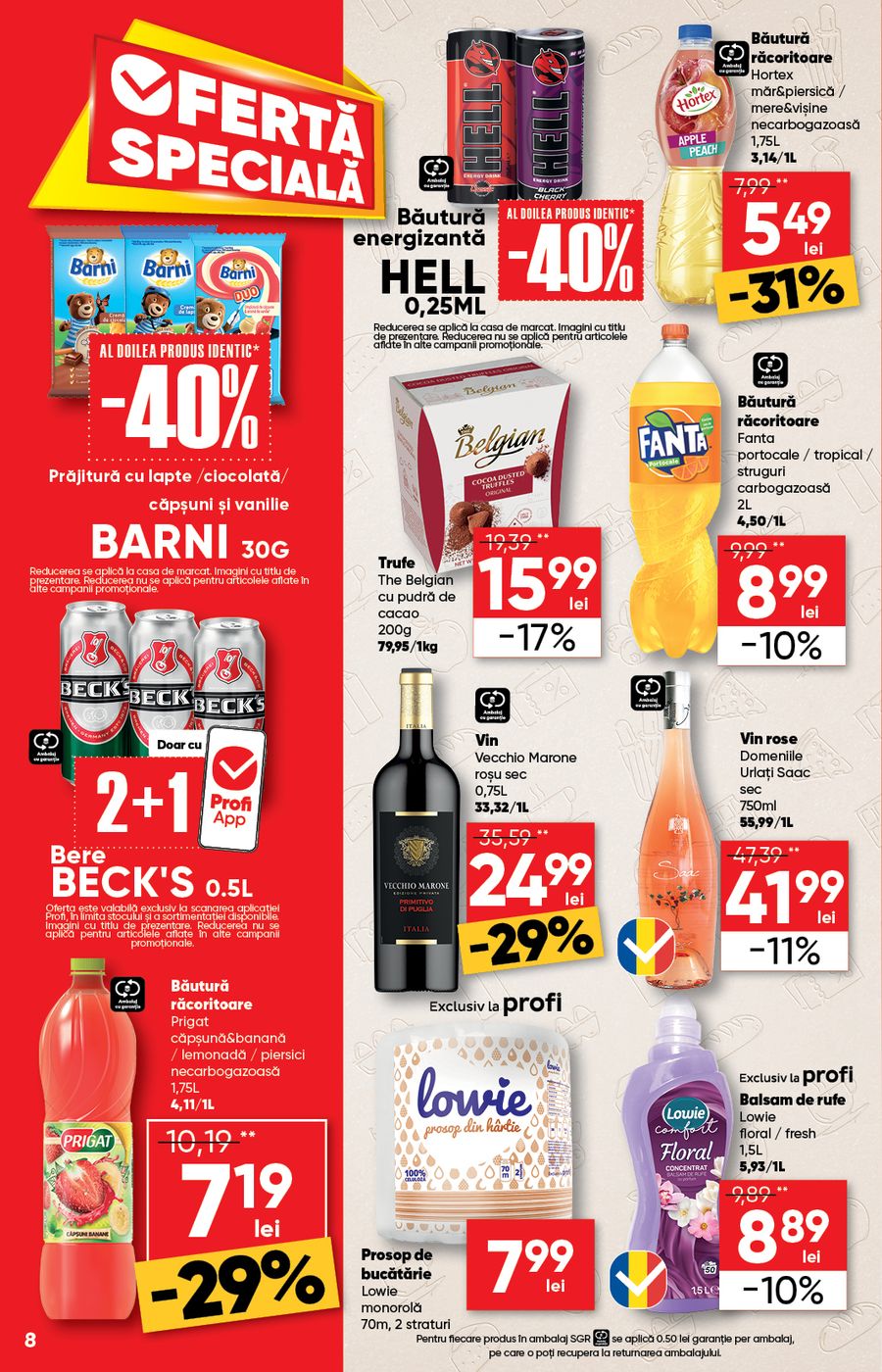 profi - Catalog PROFI Go online – oferte valabile din 29.10. - page: 8