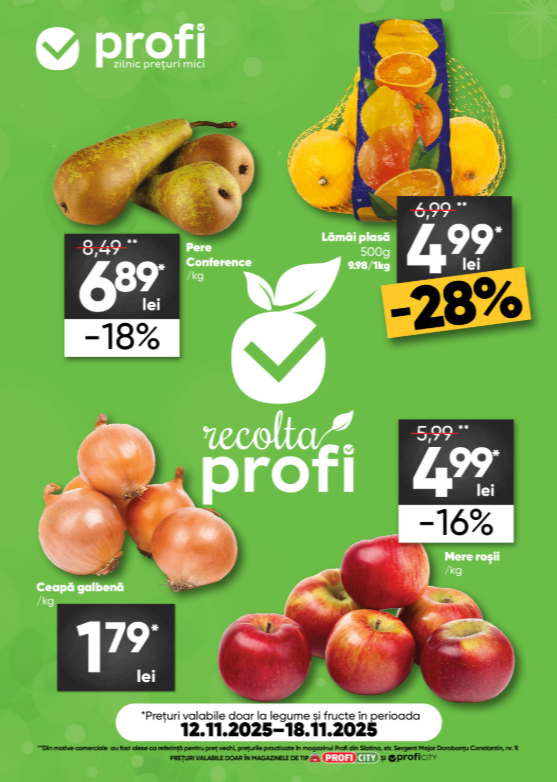 profi - Catalog PROFI City Fresh Magazine online – oferte valabile din 12.11.