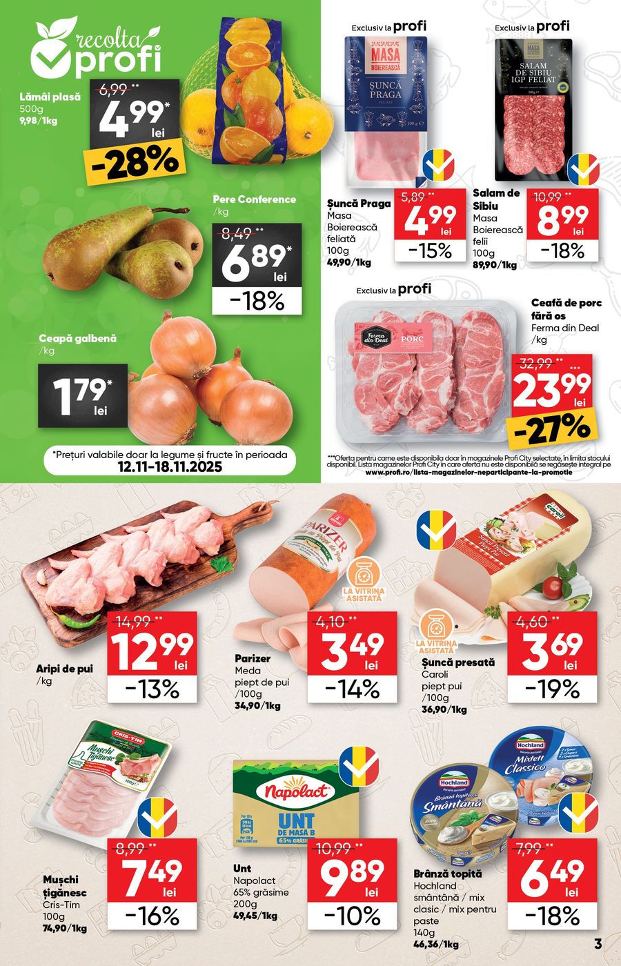 profi - Catalog PROFI City online – oferte valabile din 12.11. - page: 3