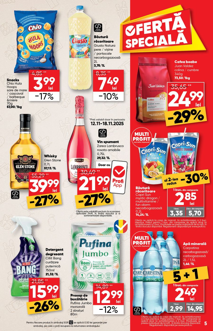 profi - Catalog PROFI Go online – oferte valabile din 12.11. - page: 5