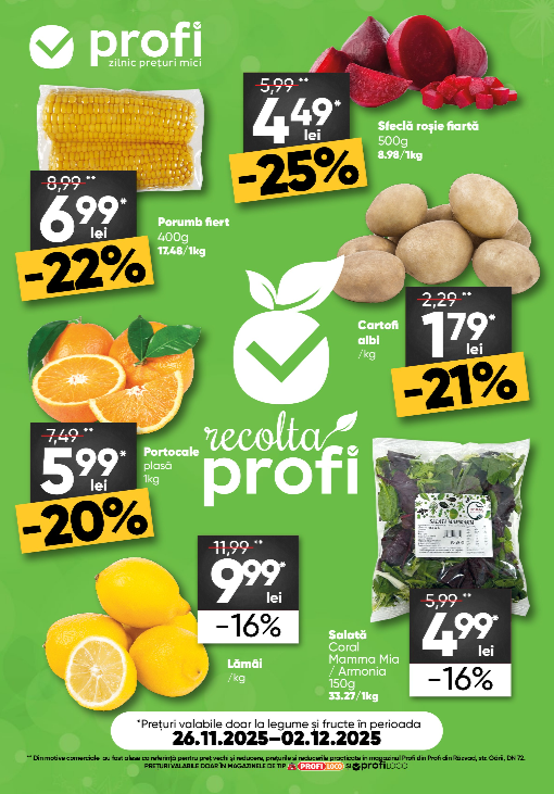 profi - Catalog PROFI Loco Fresh Magazine online – oferte valabile din 26.11.