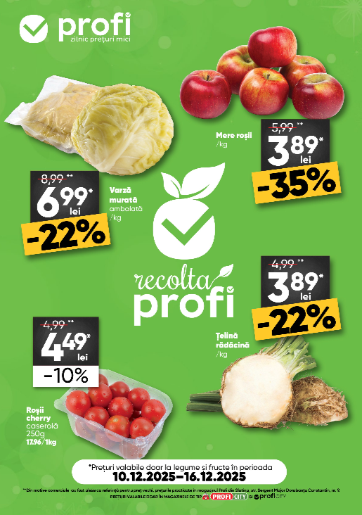 profi - Catalog PROFI City Fresh Magazine online – oferte valabile din 10.12.