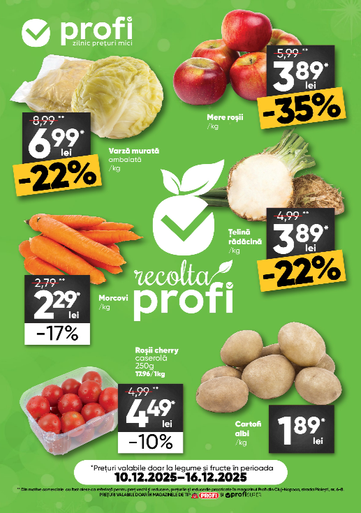 profi - Catalog PROFI Super Fresh Magazine online – oferte valabile din 10.12.