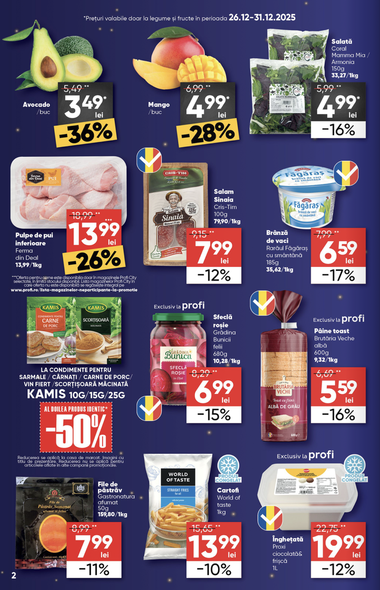 profi - Catalog PROFI City online – oferte valabile din 26.12. - page: 2