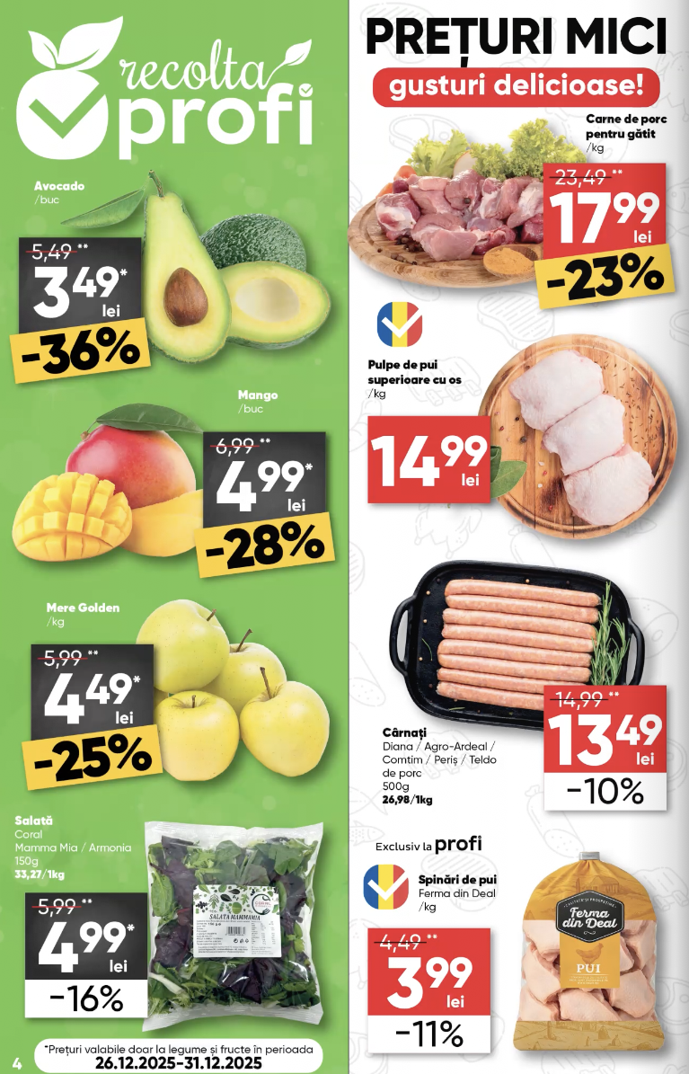 profi - Catalog PROFI Super online – oferte valabile din 26.12. - page: 4
