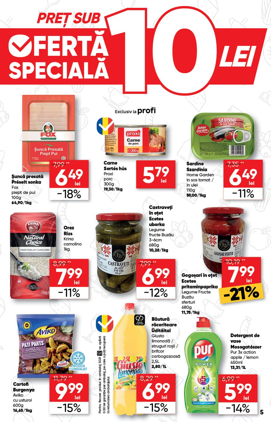 profi - Catalog PROFI Super online – oferte valabile din 07.01. - page: 5