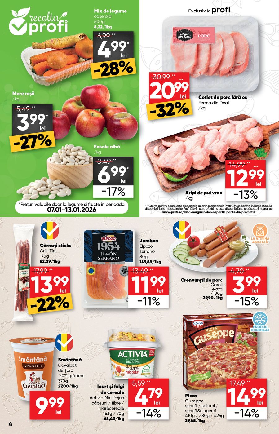 profi - Catalog PROFI City online – oferte valabile din 07.01. - page: 4