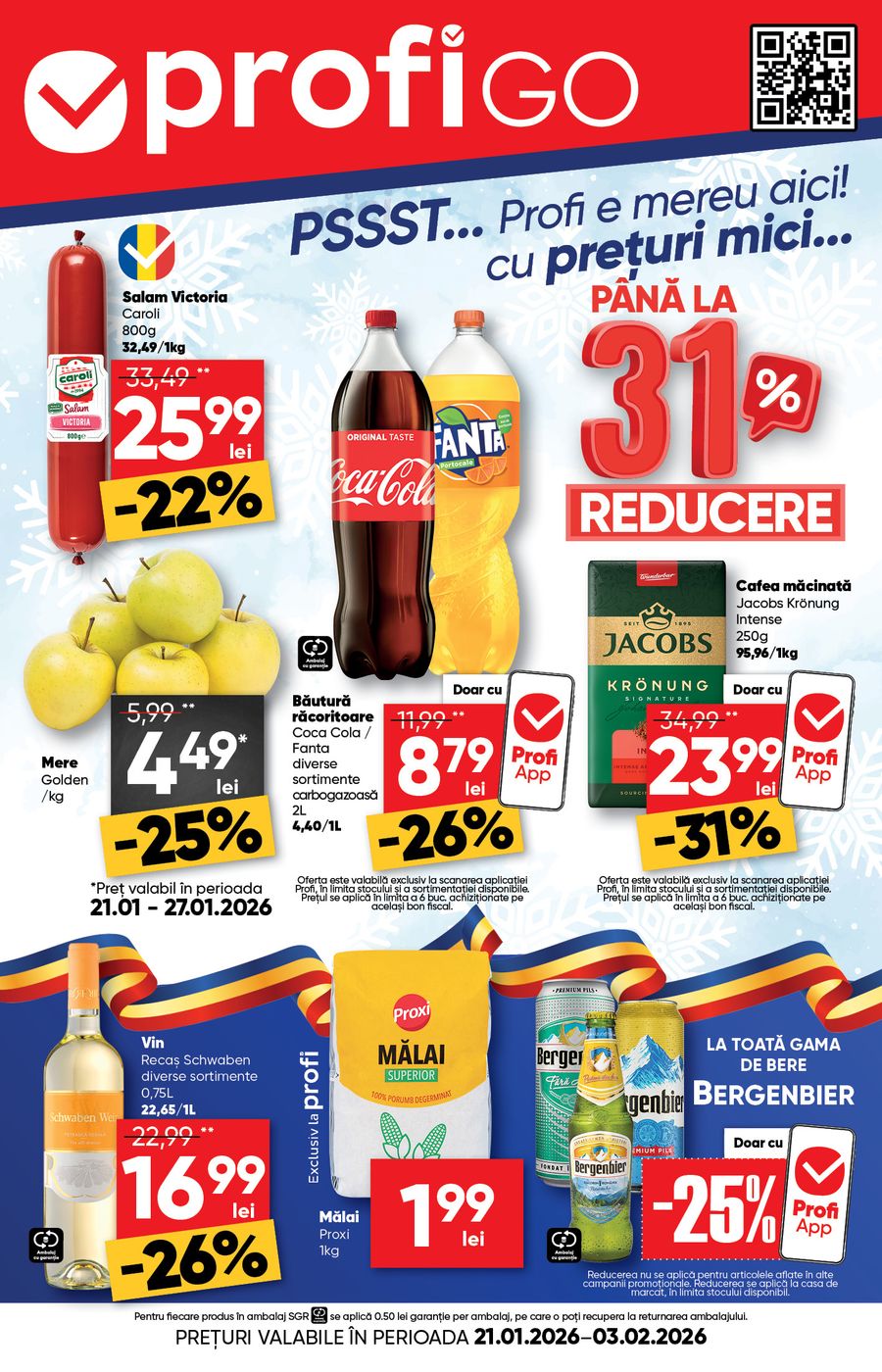 profi - Catalog PROFI Go online – oferte valabile din 21.01. - page: 1