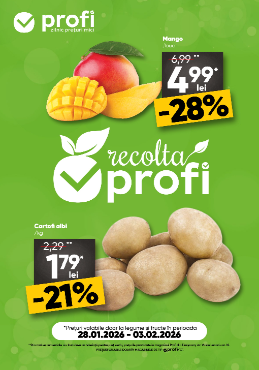 profi - Catalog PROFI Go Fresh Magazine online – oferte valabile din 28.01.2026