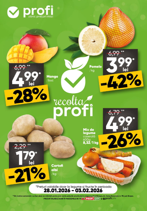 profi - Catalog PROFI City Fresh Magazine online – oferte valabile din 28.01.2026