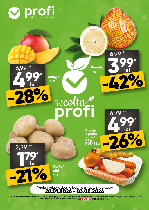 profi - Catalog PROFI Super Fresh Magazine online – oferte valabile din 28.01.2026 - page: 1