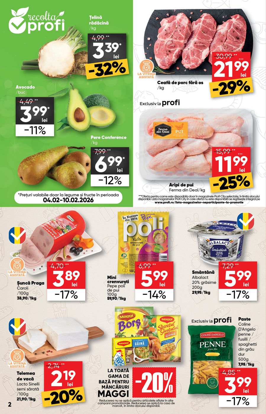profi - Catalog PROFI City online – oferte valabile din 04.02.2026 - page: 2