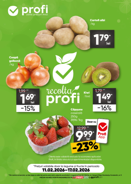 profi - Catalog PROFI City Fresh Magazine online – oferte valabile din 11.02.2026