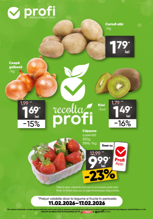 profi - Catalog PROFI Super Fresh Magazine online – oferte valabile din 11.02.2026 - page: 1