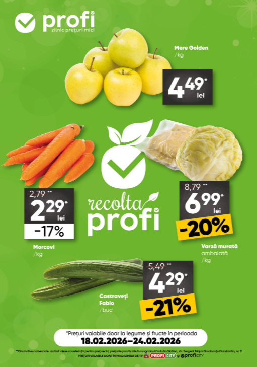 profi - Catalog PROFI City Fresh Magazine online – oferte valabile din 18.02.2026
