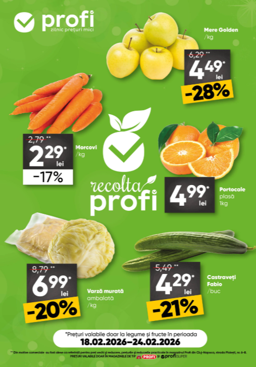 profi - Catalog PROFI Super Fresh Magazine online – oferte valabile din 18.02.2026