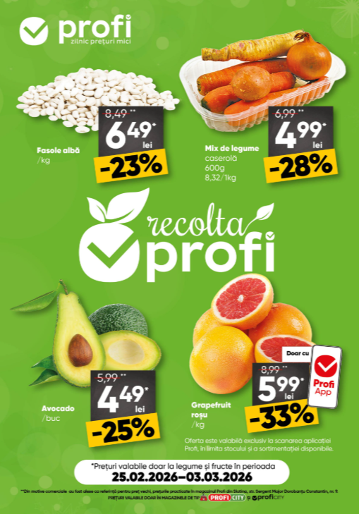 profi - Catalog PROFI City Fresh Magazine online – oferte valabile din 25.02.2026
