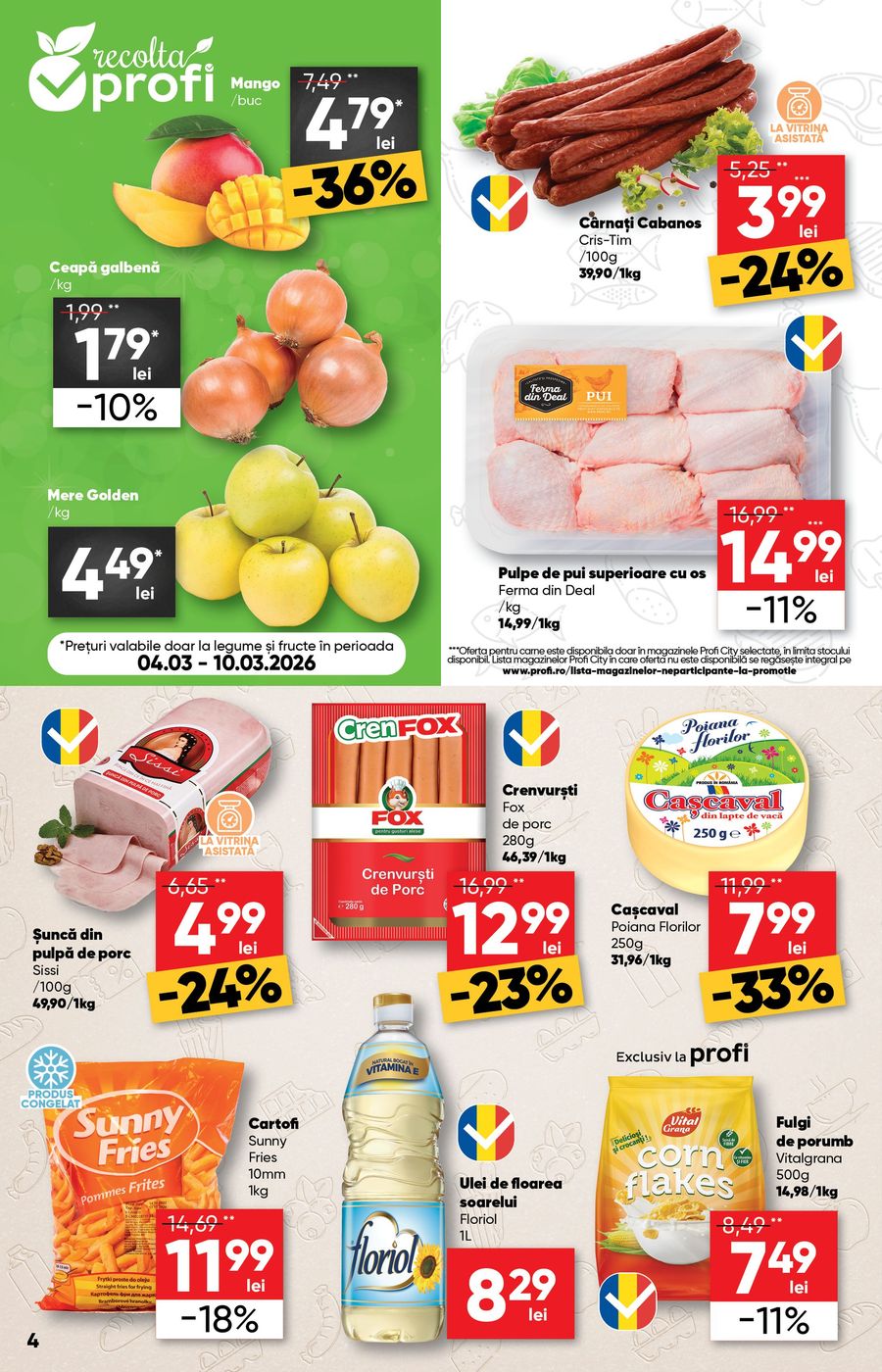 profi - Catalog PROFI City online – oferte valabile din 04.03.2026 - page: 4