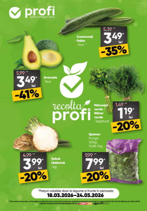 profi - Catalog PROFI Loco Fresh Magazine online – oferte valabile din 18.03.2026