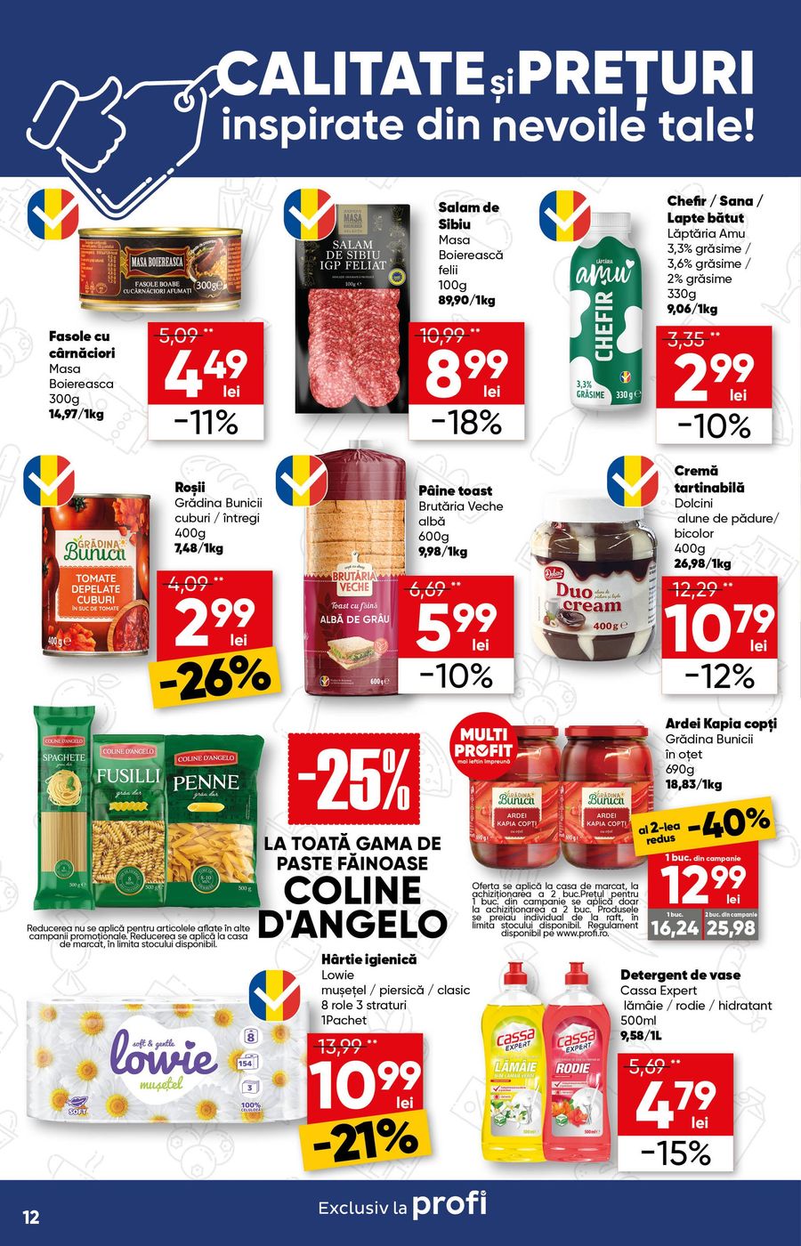 profi - Catalog PROFI Super online – oferte valabile din 18.03.2026 - page: 12